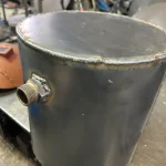 鉄のタンク製作