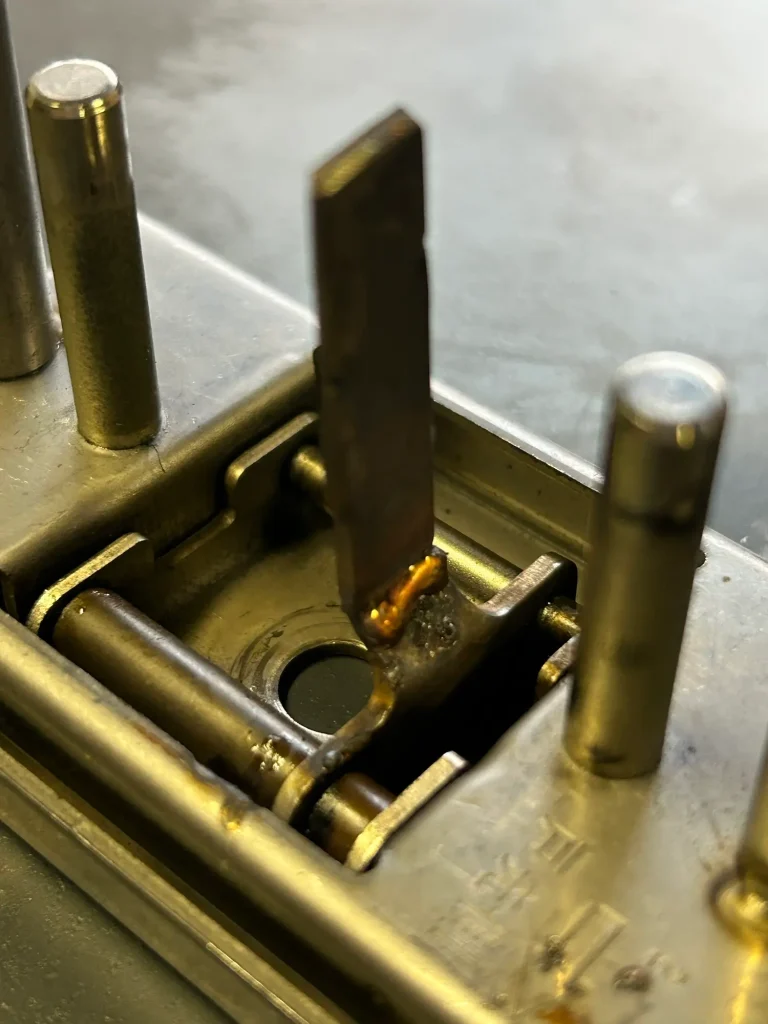 ステンレス　取手　溶接後